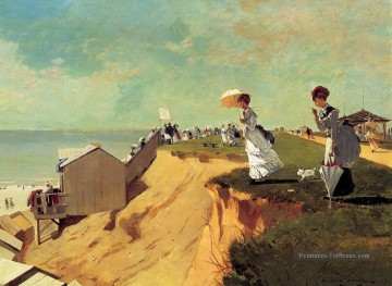  marin Tableau - Long Branch Nouveau Jersey réalisme marine peintre Winslow Homer